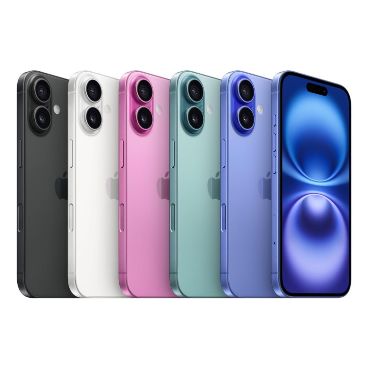 Apple iPhone 16 Plus 128GB 5G SIM Free Smartphone - Pink